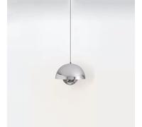 Ceiling Scandinavian Chandelier, Half Round Iron Lighting Fixtures, E27 Light Source Baked and Polished Hanging Lamp, Bedside Bedroom Cafe Dining Room Kitchen Island Den