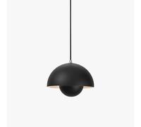 Ceiling Scandinavian Chandelier, Half Round Iron Lighting Fixtures, E27 Light Source Baked and Polished Hanging Lamp, Bedside Bedroom Cafe Dining Room Kitchen Island Den