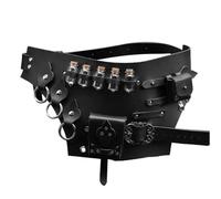 Ceinture Médiévale Vikings Avec Porte-Potion - Corset Réglable Avec Poche | Accessoire de Costume Cosplay, Fête, Halloween | Ceinture Confortable Bouteille de Potion, Idéale Spectacles Sur Scène