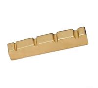 Ceja de Bajo Eléctrico 38mm para latón y Duradera Ceja de Bajo | específico para bajos de 4 cuerdas, material para latón , acabado dorado elegante, tamaño 38mm(42MM)