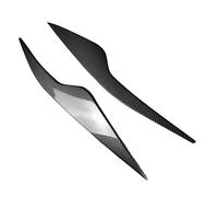Ceja de Faro para Focus 2 MK2 MK2.5 2008 2009 2010 2011, Pegatinas de Coche con Aspecto de Carbono, párpados de Cejas de Faro, Cubierta de Faros, párpados de Faros