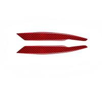 Ceja de Faro para VW Passat B6 3C 2005-2008 2009 2010, Fibra de Carbono, Cejas para Faros Delanteros de Coche, párpados, Pegatinas para Faros Delanteros