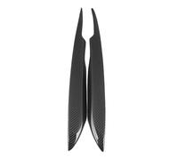 Ceja faro coche negro Para A4 Para B7 Para S4 2006 2007 Fibra Carbono Faros Cejas Párpados Pegatina Cubierta Embellecedora Estilo Coche