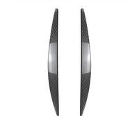Ceja Faro Para Skoda Para Octavia MK3 2015-2017 Cubierta Faro Delantero Coche Cabeza Lámpara Párpado Moldura Ceja ABS Fibra Carbono