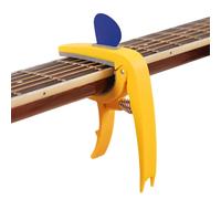 Ceja Para Guitarra, Herramienta de Aprendizaje de Acordes, Capó Ajustable y Práctico para Principiantes Estudiantes Práctica Escuela Lecciones