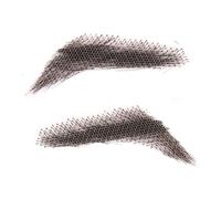 Cejas artificiales de encaje - cejas hechas a mano | Extensiones de cejas reutilizables negras, pegatinas de transferencia estilo arco, pegatinas para mujeres, maquillaje, hogar, belleza