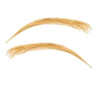 Cejas artificiales, semi permanentes de pelo 100% natural para pegar - hecho a mano (M1-22R)
