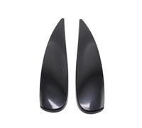 Cejas de Faro de Coche Para Vauxhall para Opel para Corsa D 2006-2011 2012 2013 2014 faro de coche cejas superiores cubierta de párpado negro brillante Cejas para Faros Delanteros