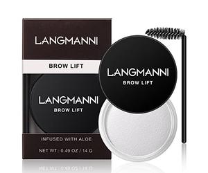 cejas para cejas | Kit cera cejas gel sólido transparente , impermeable, bálsamo maquillaje cejas, pomada cosméticos congelada para laminación cejas Teksome