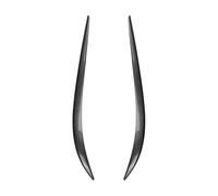 Cejas para faros coche Ajuste para Alfa Romeo Giulia 2015-2025 cubierta embellecedora de cejas para faro delantero
