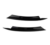 Cejas para faros coche Ajuste para Volkswagen Passat B7 Seadn/Variant/Alltrack 2010-2014 pegatinas de cubierta faro coche(Gloss Black)