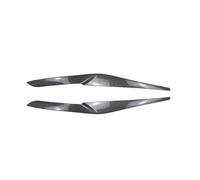 Cejas para Faros de Coche para BMW X5/X6 G05/G06 LCI 2023-2025, Cubierta de Párpado Autoadhesiva Pegatina de Cejas para Coches Accesorio,Carbon Fiber