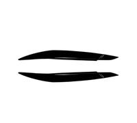 Cejas para Faros de Coche para BMW x6 e71 2008-2014, Cubierta de Párpado Autoadhesiva Pegatina de Cejas para Coches Accesorio,Black