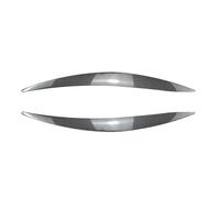 Cejas para Faros de Coche para Ford Focus MK4 2019-2022, Cubierta de Párpado Autoadhesiva Pegatina de Cejas para Coches Accesorio,Carbon Fiber