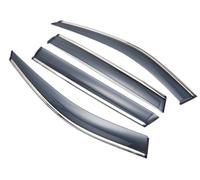 Cejas para faros de coche Visera exterior de plástico para parasoles ventilación, deflector lluvia y para sol, 4 piezas para Mazda CX-5 CX5 2012-2016