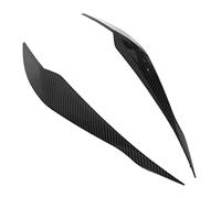 Cejas para Faros Delanteros de Coche, Faros Delanteros para Faros Delanteros, Pegatinas para Párpados de Cejas, Pegatinas para Coche, Embellecedor para Serie 3 F30 F31 2012-2018 (Estilo de fibra de