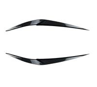 Cejas para Faros Delanteros Para para X1 F48 2015+ faro ceja pegatina Exterior modificación Cejas de Faro de Coche(Carbon fiber pattern)