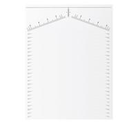 Cejas para mujeres, modelos de cejas de 25x para microblading, pegatinas de posicionamiento, conjunto de estilos de cejas, kit de mapeo, herramienta de amigos, herramienta de herramienta