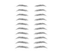 Cejas | Tatuajes falsos para cejas, tatuajes falsos, pelado parecido al pelo, transferencia instantánea de cejas para mujeres y hombres, trazos naturales, formas
