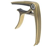 Cejilla Acústica de 6 Cuerdas, Cejilla de Guitarra Eléctrica Universal de Metal de Alta Resistencia para Interpretación, Accesorios de Guitarra, Accesorios de Instrumentos (Bronce)