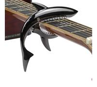 Cejilla con forma de tiburón, cejilla de guitarra con forma de tiburón, cejilla decorativa para guitarra, abrazadera de guitarra de metal, cejilla de guitarra en forma de tiburón, cejilla fresca y