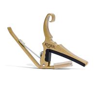 Cejilla de cambio r pido Kyser para guitarra ac stica de 6 cuerdas, dorada, KG6GA