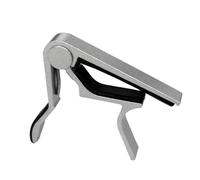 Cejilla De Guitarra 4 piezas de cejilla aluminio for guitarra, accesorios for, clip transposición, abrazadera cambio rápido Para Guitarra(Silver)