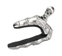 Cejilla de guitarra acústica - Cejilla de calavera para niños | Accesorios de guitarra con forma de dedo de calavera para niños para práctica y rendimiento | Herramientas de guitarra con clip para