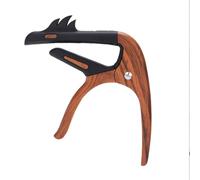 cejilla de guitarra Cejilla de guitarra portátil, cejilla universal, abrazadera afinación metal, extraíble, piezas, accesorios, herramientas(Wood-Black)