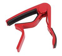 Cejilla de guitarra, cejuela fácil de cortar con 5 opciones para una alta dureza universal y un rendimiento resistente a los arañazos (Rojo)