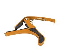 Cejilla de Guitarra, Juego de Cejilla de Guitarra Portátil con Púas de Guitarra para Mandolina (GOLD)