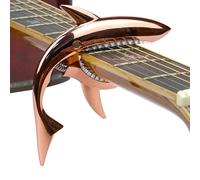 Cejilla de guitarra Shark con resorte de metal, guitarra con buena