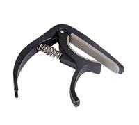 Cejilla ergonómica para guitarra con almohadillas de goma, diseño de tuerca giratoria para guitarras eléctricas acústicas, afinación, estabilidad, compactos, cejilla de guitarra, peso ligero