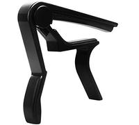 Cejilla para guitarra, 6 cuerdas, guitarra acústica y eléctrica, SIIWOO, Cejilla acústica Capotraste (negro)