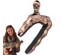 Cejilla para guitarra eléctrica, ajustable, acústica, clásica, bajo, ukelele, profesional, abrazadera de resorte de liberación rápida, agarre fuerte, cejilla de guitarra acústica para practicar