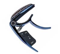 Cejilla para ukelele con fuerte acción de resorte que protege el cuello, accesorio de guitarra para principiantes, textura de aleación para varios tipos de guitarra, afinador de cejilla