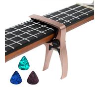 Cejilla para ukelele para guitarra de 4 cuerdas y mandolina, cejilla profesional para ukelele de tamaño mini