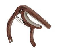 Cejilla profesional para guitarra y almohadillas de goma, abrazaderas avanzadas de afinación de guitarra para afinación precisa en guitarras eléctricas acústicas, cejilla ajustable con hilo de cobre