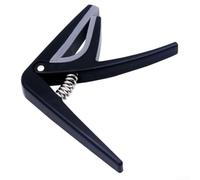 Cejilla profesional para ukelele para afinación suave, diseño de cambio rápido, color negro