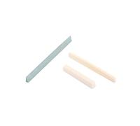 Cejuela de puente de hueso RuiJOTWAT para guitarra clásica, portátil, larga, color beige