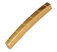 Cejuela Ranurada de Latón Guitar Nur para ST Guitarra Eléctrica, 43 x 3.2 x 5.2mm