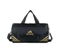 CEKGDB Bolsas de gimnasio impermeables para taekwondo para natación, fitness, gran capacidad, bolsa de viaje portátil, Color negro., Talla única, Artesano