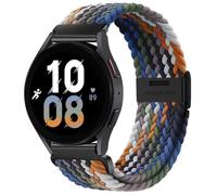 CEKGDB Correa de 20 mm 22 mm para Samsung Galaxy Watch 6 5 4 Band 40/44 mm 5Pro Active 2 Gear S3 pulsera elástica trenzada para Huawei GT2/3 /4Pro/5 correas de reloj(Cowboy Colorful-B,20mm)
