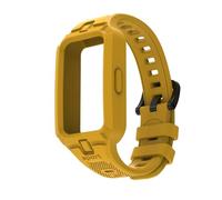 CEKGDB Correa de silicona para Huawei Band 9, 8, 7, 6, pulsera de repuesto para reloj inteligente, correas deportivas transpirables para Huawei Band9(Yellow,Band 7)
