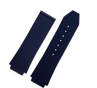 CEKGDB FKM - Correas de reloj de fluorosilicona para HUBLOT BIG BANG de silicona de 25 x 17 mm, 26 x 19 mm, impermeable, para hombre, correa de reloj de cadena, pulsera de goma, 25-17mm, Agate