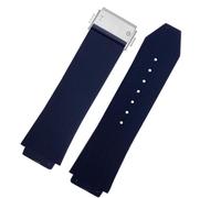 CEKGDB FKM - Correas de reloj de fluorosilicona para HUBLOT BIG BANG de silicona de 25 x 17 mm, 26 x 19 mm, impermeable, para hombre, correa de reloj de cadena, pulsera de goma, 26-19mm, Agate