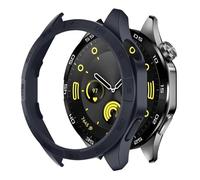CEKGDB Funda para Huawei Watch GT 4 46mm funda protectora PC parachoques duro para hombres y mujeres accesorios GT4 sin Protector de pantalla de cristal(Midnight Blue)