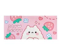 Cekog Alfombrilla de ratón para Juegos,300x800x3mm Alfombrilla ratón,Conejo Rosa Kawaii XXL Alfombrilla de Ratón de Gran Tamaño,Base de Goma Antideslizante,Adecuada para Jugadores,PC y portátil