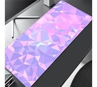 Cekog Alfombrilla de ratón para Juegos 600x300x2mm Alfombrilla ratón,Geometría púrpura XXL Alfombrilla de Ratón de Gran Tamaño,Base de Goma Antideslizante,Adecuada para Jugadores,PC y portátil