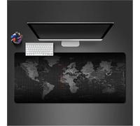 Cekog Alfombrilla de ratón para Juegos 700x300x3mm Alfombrilla ratón,Mapamundi XXL Alfombrilla de Ratón de Gran Tamaño,Base de Goma Antideslizante,Adecuada para Jugadores,PC y portátil